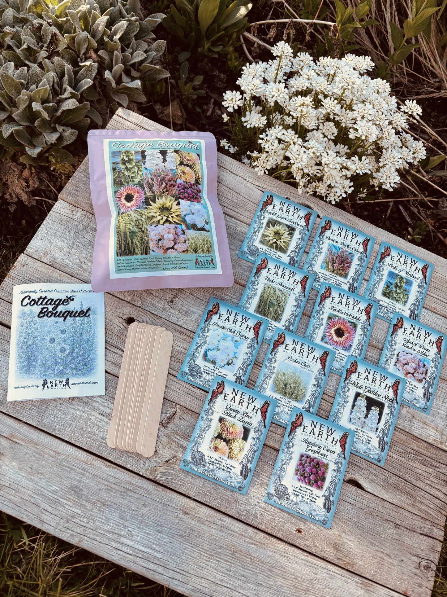Cottage Bouquet Flower Seed Collection | Mother's Day Seed Gift Pack