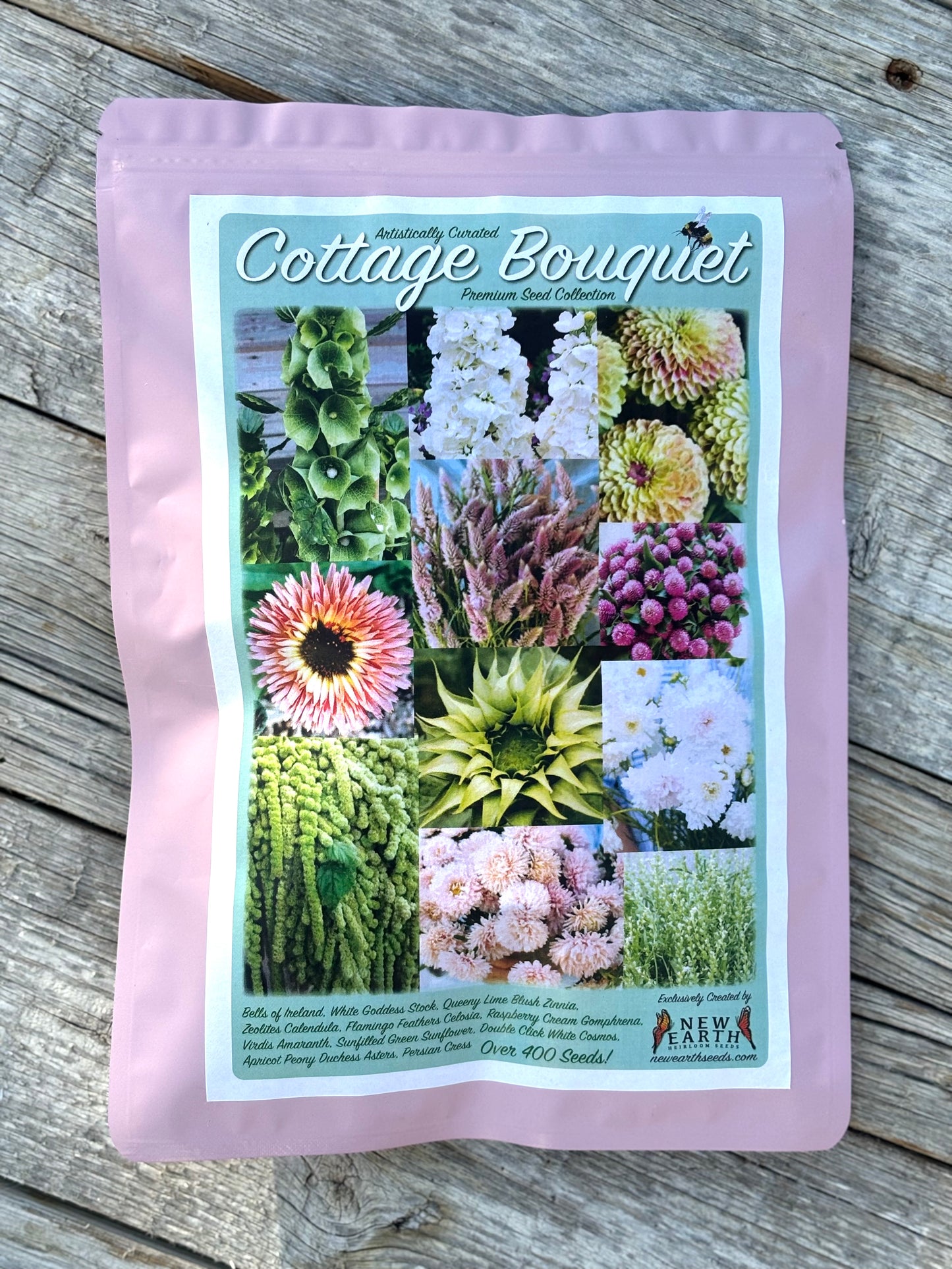 Cottage Bouquet Flower Seed Collection | Mother's Day Seed Gift Pack