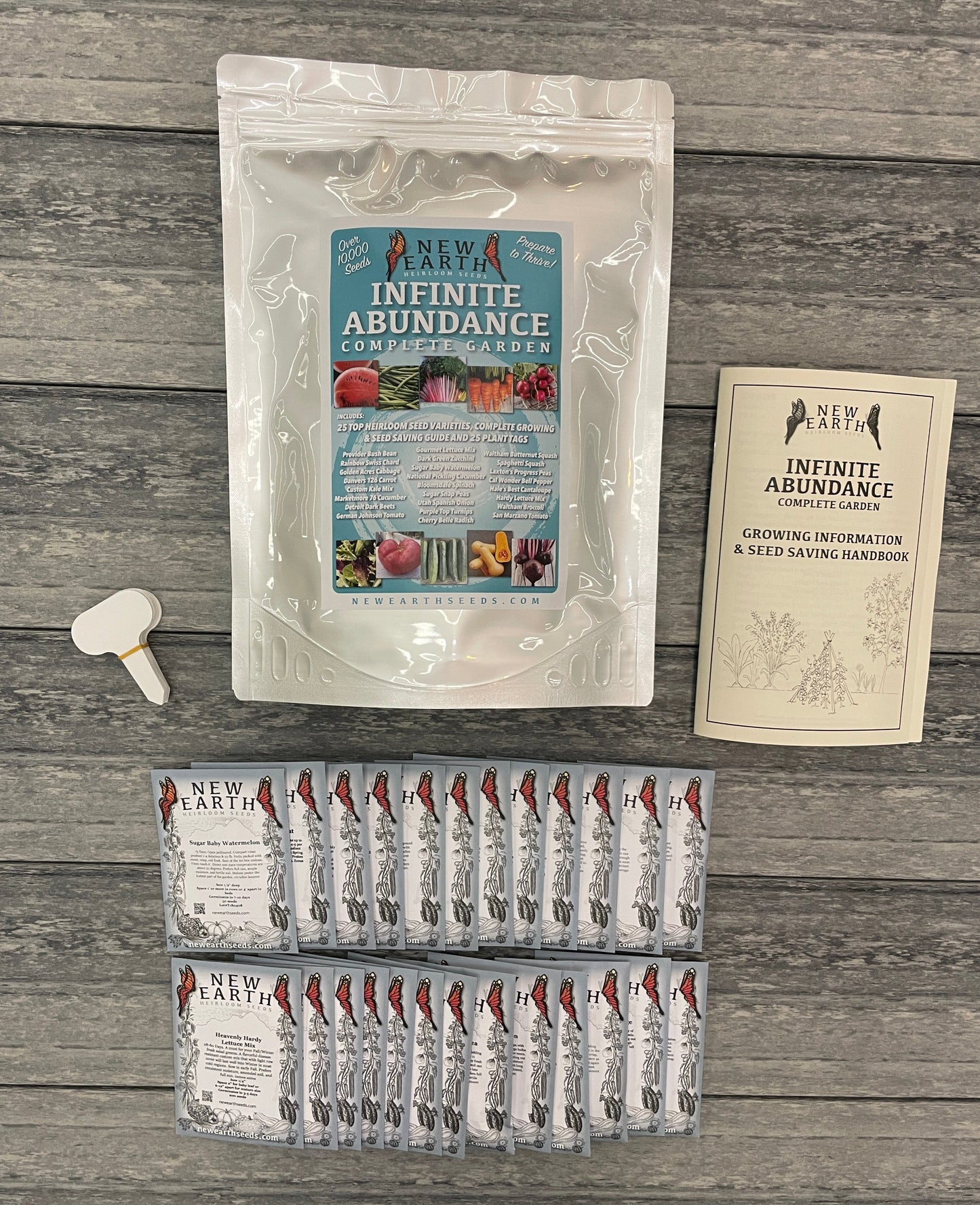 Infinite Abundance Complete Garden Seed Collection