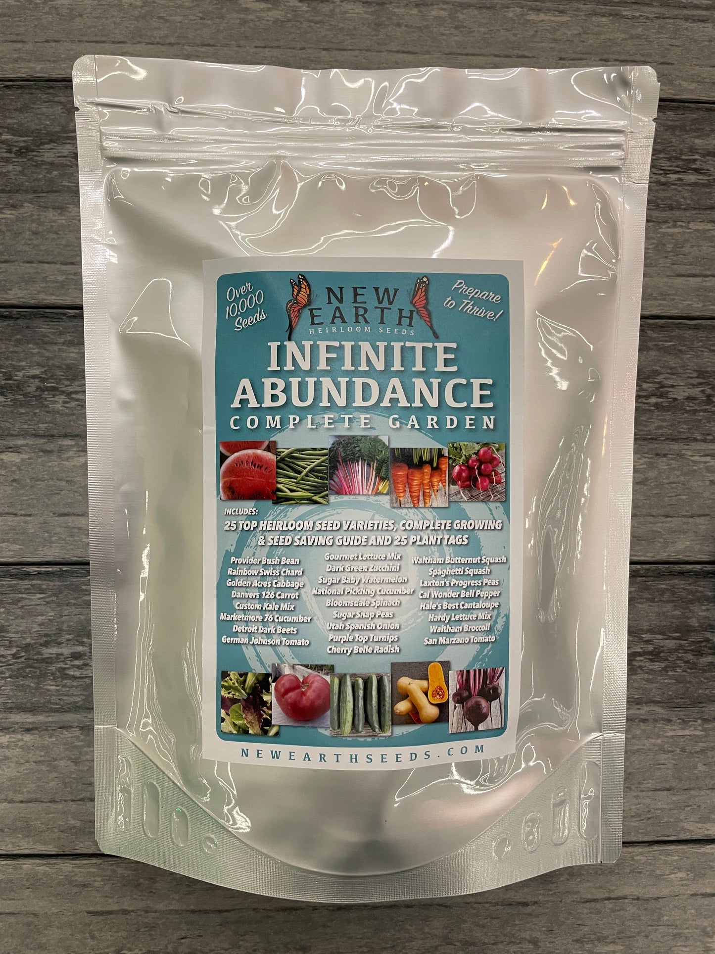 Infinite Abundance Complete Garden Seed Collection