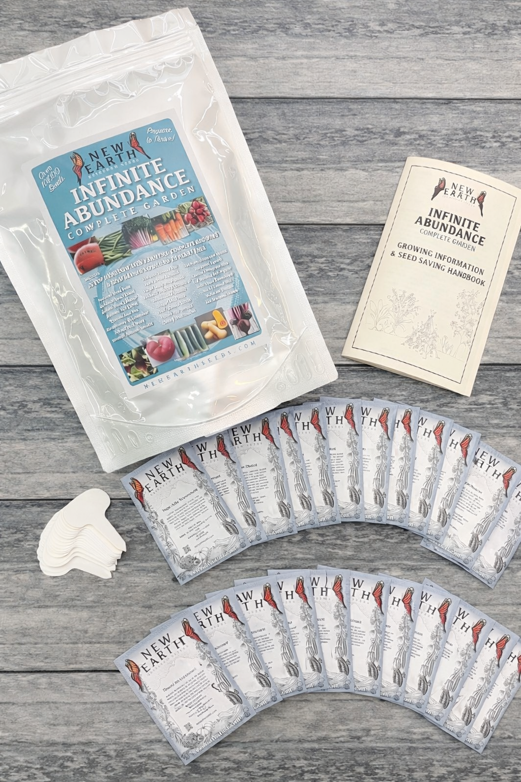 plant abundance seeds Infinite Abundance Complete Garden Seed Kit Collection