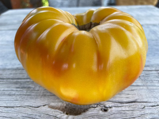 hawaiian pineapple heirloom tomato seeds photo of whole tomato